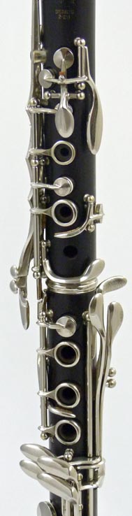 Used B&H 2-20 Clarinet - close-up of keys