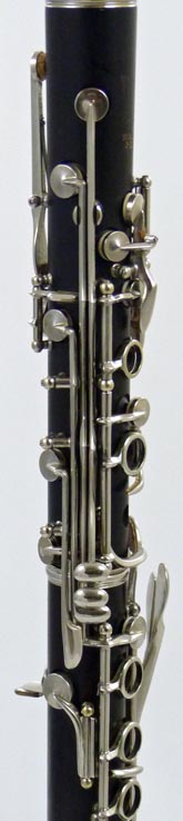 Used Boosey & Hawkes 2-20 Clarinet - close-up of keys