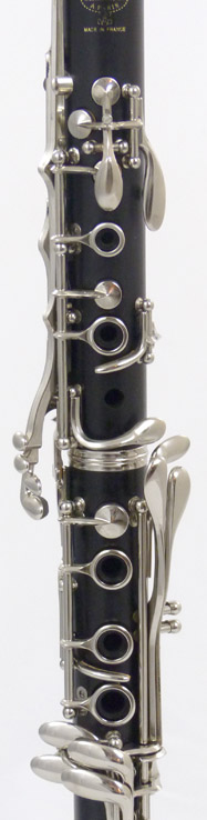 Buffet R13 A clarinet - close-up of keys