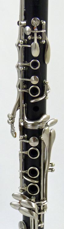 Buffet R13 Clarinet - close-up of keys