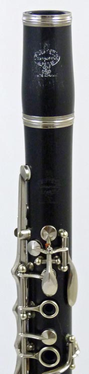 Used Buffet R13 Clarinet - close up of barrel and top joint
