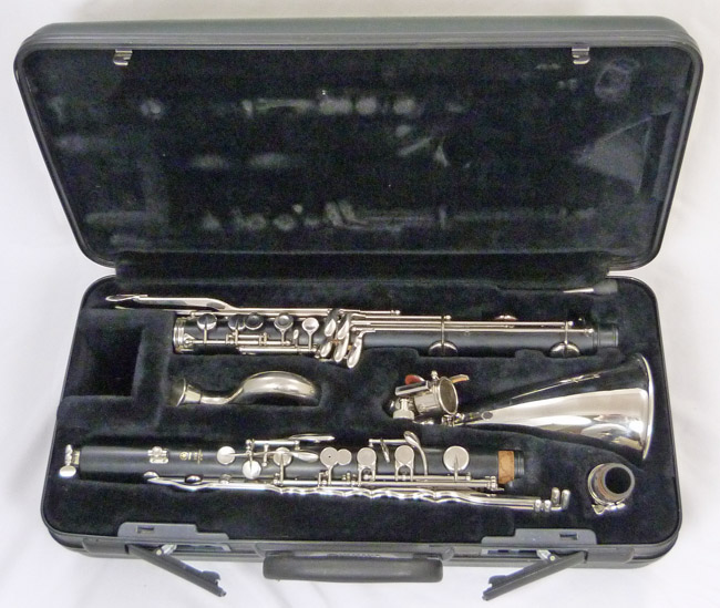 Used Yamaha YCL-221II bass clarinet in original hard shell case