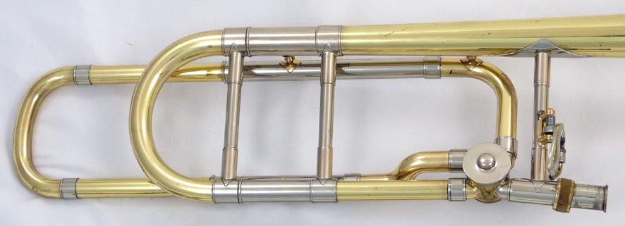 Bach Strad 36B O trombone - close up of wrap