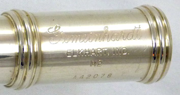 Used Gemeinhardt M2 flute - name stamped on barrel