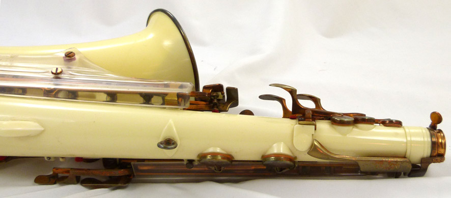 Grafton alto saxophone - close up of back