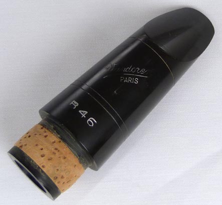Used Vandoren B46 Bb clarinet mouthpiece