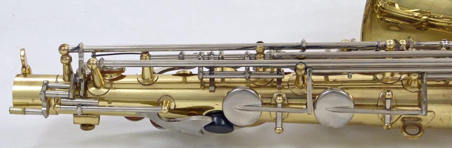Used Yamaha YAS-23 alto sax - close up of keys