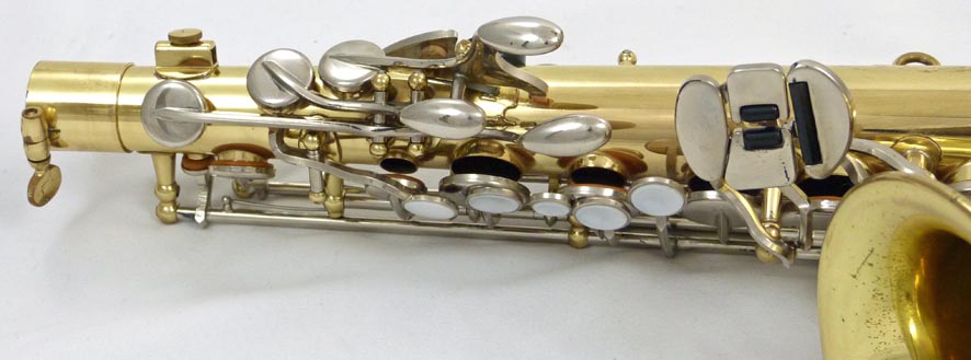 Used Yamaha YAS-23 alto saxophone - close up of keys
